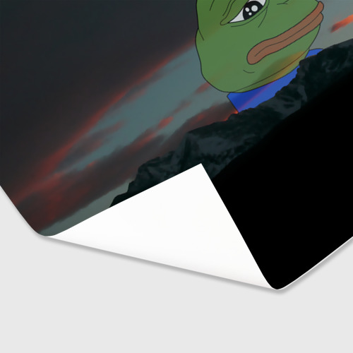 Бумага для упаковки 3D Sad frog - фото 3