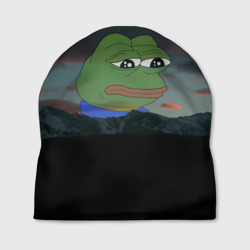 Шапка 3D Sad frog