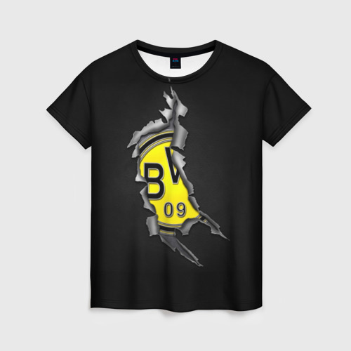 Женская футболка 3D BVB, цвет 3D печать