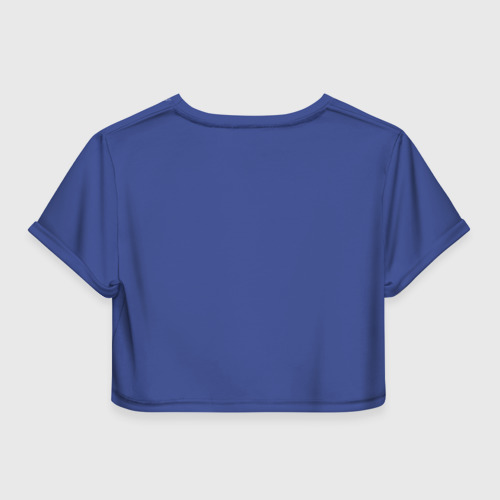 Женская футболка Crop-top 3D Chelsea FC, цвет 3D печать - фото 2