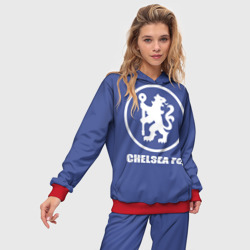 Женский костюм с толстовкой 3D Chelsea FC - фото 2