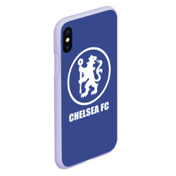 Чехол для iPhone XS Max матовый Chelsea FC - фото 2
