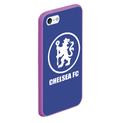 Чехол для iPhone 5/5S матовый Chelsea FC - фото 2