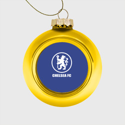 Стеклянный ёлочный шар Chelsea FC