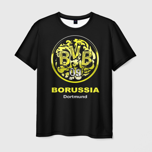 Мужская футболка 3D Borussia Dortmund Фото 01 Мужская футболка 3D Borussia Dortmund Фото 01