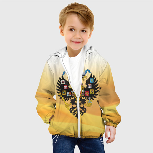 Детская куртка 3D Русская Империя, цвет белый - фото 3