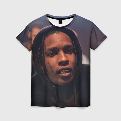 Женская футболка 3D Asap Rocky, цвет 3D печать