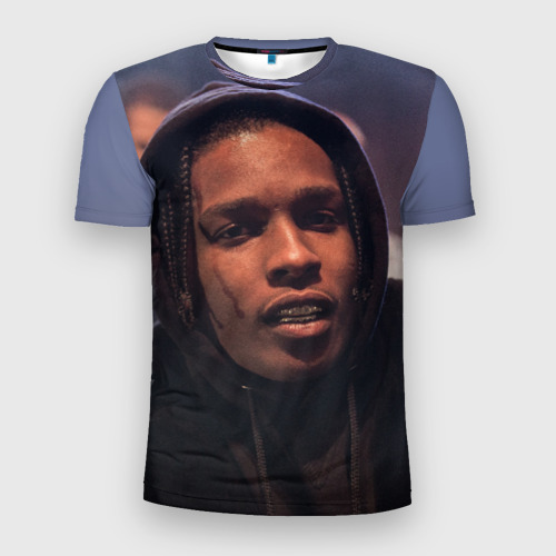 Мужская футболка 3D Slim Asap Rocky