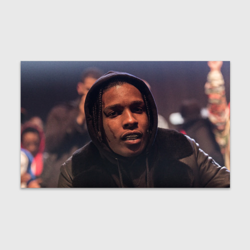 Бумага для упаковки 3D Asap Rocky Фото 01 Бумага для упаковки 3D Asap Rocky Фото 01