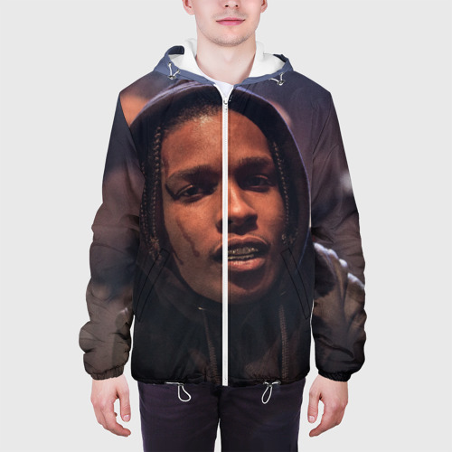 Мужская куртка 3D Asap Rocky, цвет 3D печать - фото 4