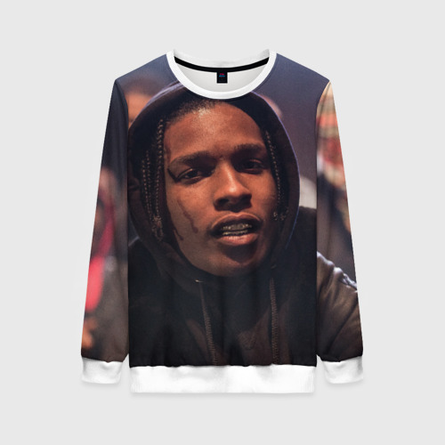Женский свитшот 3D Asap Rocky Фото 01 Женский свитшот 3D Asap Rocky Фото 01
