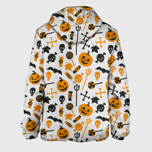 Мужская куртка 3D Узор Halloween, цвет 3D печать - фото 2