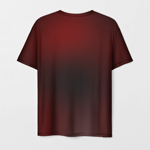 Мужская футболка 3D Red, цвет 3D печать - фото 2