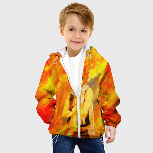 Детская куртка 3D Нацу Хвост Феи, цвет белый - фото 3