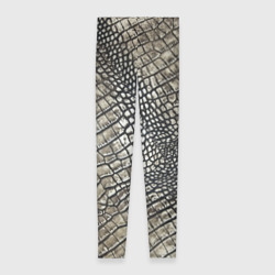Леггинсы 3D Кожа крокодила
