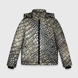 Зимняя куртка для мальчиков 3D Кожа крокодила
