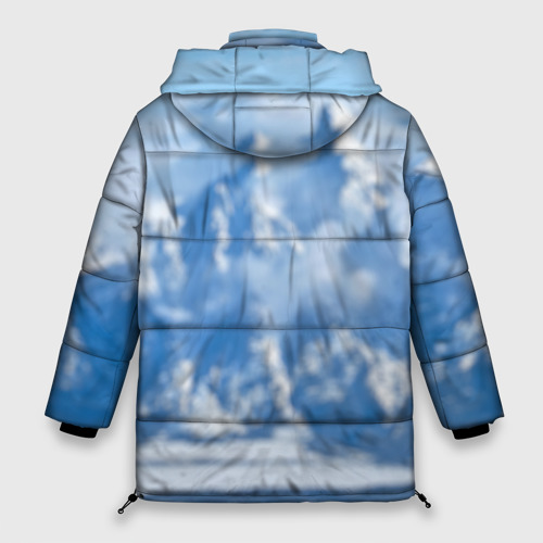 Женская зимняя куртка Oversize Biathlon Russia, цвет черный - фото 2