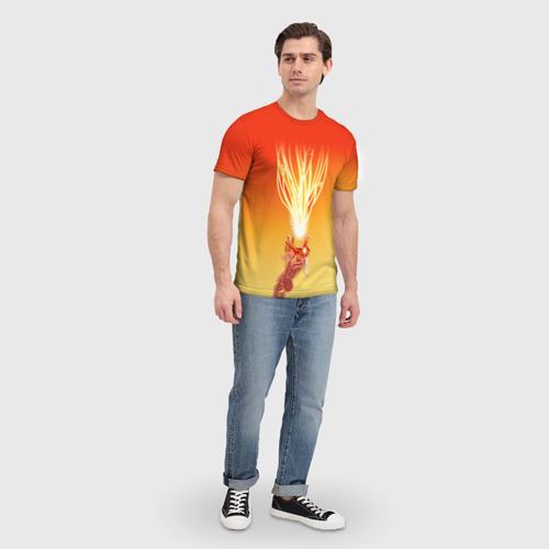 Мужская футболка 3D Dragon lore, цвет 3D печать - фото 5