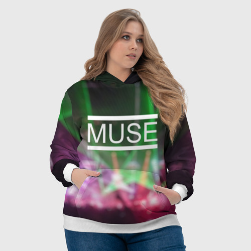 Женская толстовка 3D Muse, цвет 3D печать - фото 6