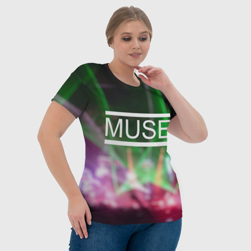 Женская футболка 3D Muse, цвет 3D печать - фото 6