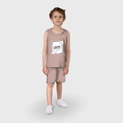 Детская пижама с шортами хлопок Превращение Замзы - фото 2
