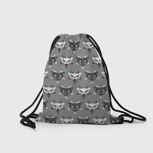 Рюкзак-мешок 3D Злые котики - фото 2