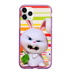 Чехол для iPhone 11 Pro Max матовый Злой кролик
