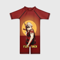 Детский купальный костюм 3D Маркс: I'll Be Back