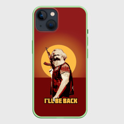 Чехол для iPhone 14 Маркс: I'll Be Back