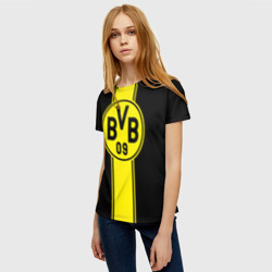 Женская футболка 3D BVB - фото 2