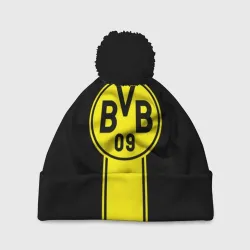 Шапка 3D c помпоном BVB