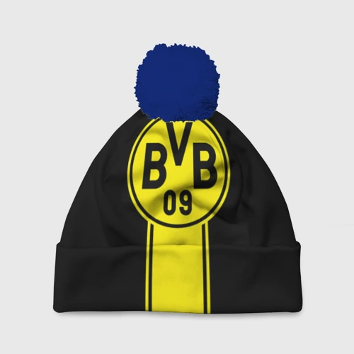 Шапка 3D c помпоном BVB
