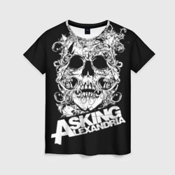 Женская футболка 3D Asking Alexandria
