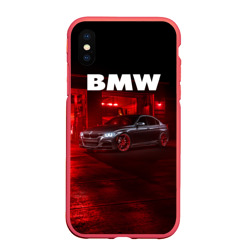 Чехол для iPhone XS Max матовый BMW