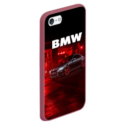 Чехол для iPhone 5/5S матовый BMW - фото 2