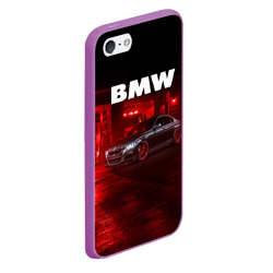 Чехол для iPhone 5/5S матовый BMW - фото 2