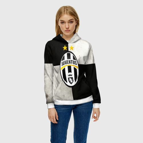 Женская толстовка 3D Juventus FC - фото 3