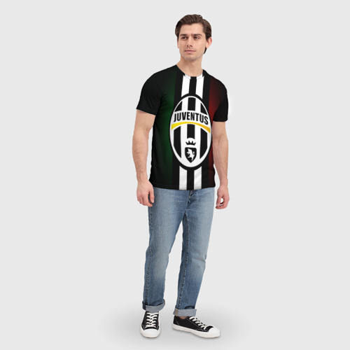 Мужская футболка 3D Juventus FC - фото 5