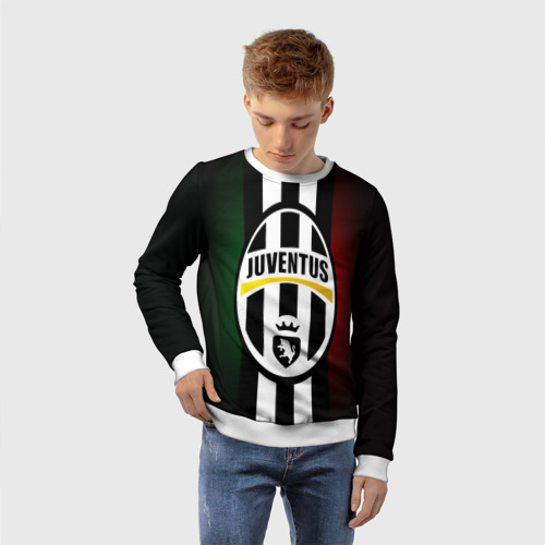 Детский свитшот 3D Juventus FC, цвет 3D печать - фото 3