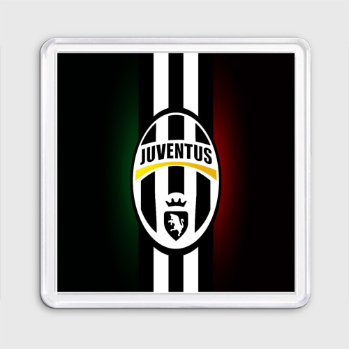 Магнит на холодильник Juventus FC (55x55 мм)