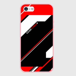 Чехол для iPhone 5/5S матовый Cs:go - Cyrex style Сайрекс