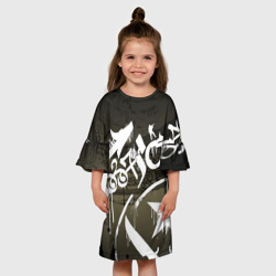 Детское платье 3D Cs:go - Wasteland Rebel style Пустынный повстанец - фото 2