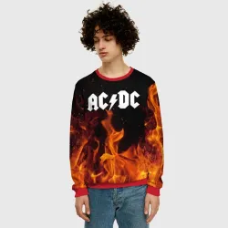 Мужской свитшот 3D AC DC - фото 2