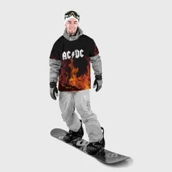 Накидка на куртку 3D AC DC