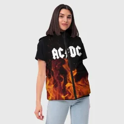 Женский жилет утепленный 3D AC DC - фото 2