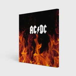Холст квадратный AC DC