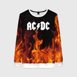 Женский свитшот 3D AC DC