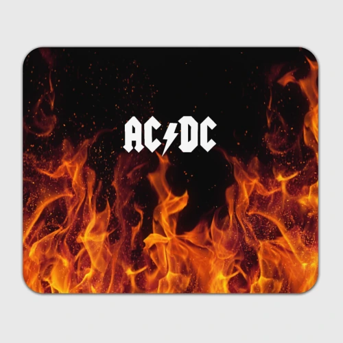 Прямоугольный коврик для мышки AC DC