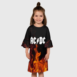 Детское платье 3D AC DC - фото 2