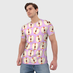 Мужская футболка 3D Молодильные яблочки - фото 2
